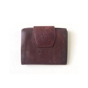 Vintage Oxblood Red Leather Rolf’s Wallet